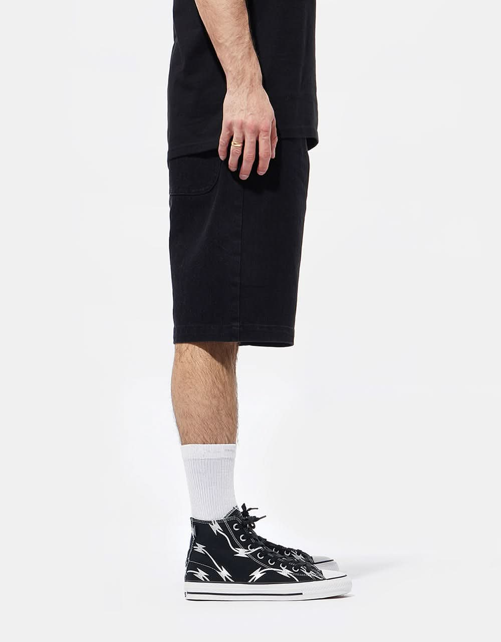 Dickies Wingville Loose Denim Short - Black