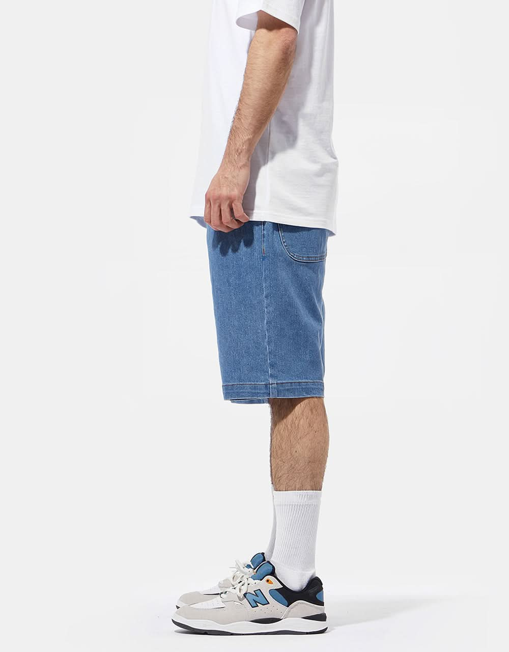 Dickies Wingville Loose Denim Short - Light Wash