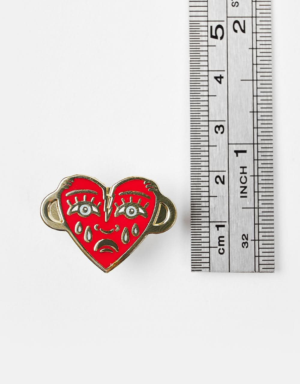 Route One Love Will Tear Us Apart Pin - Gold