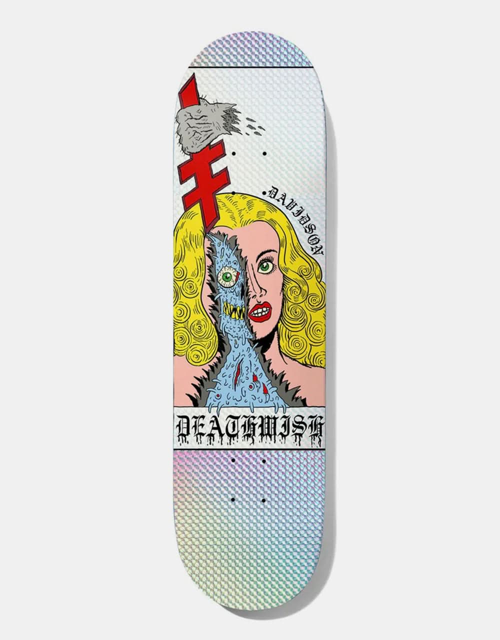 Deathwish Julian Fake Skin Skateboard Deck - 8"