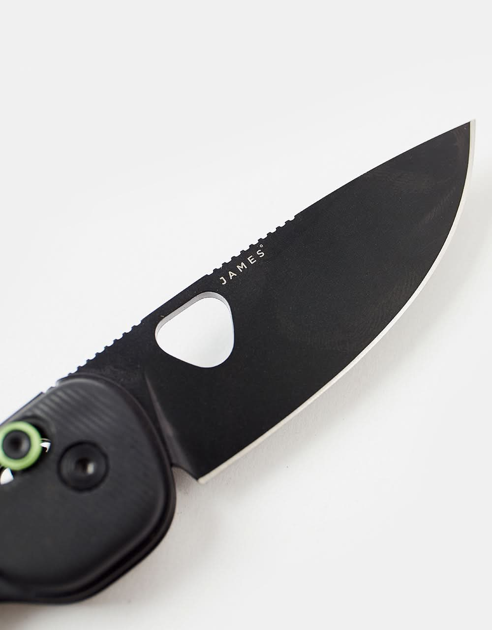 James The Redstone Adventure Knife - Black/Black/Straight