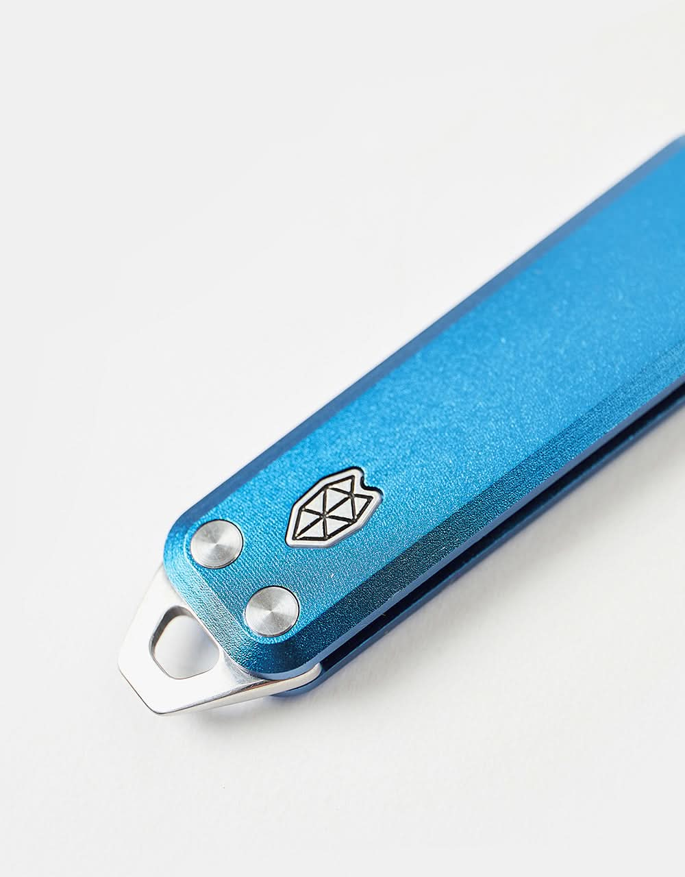 James The Elko Pocket Knife - Cerulean/Stainless/Aluminium