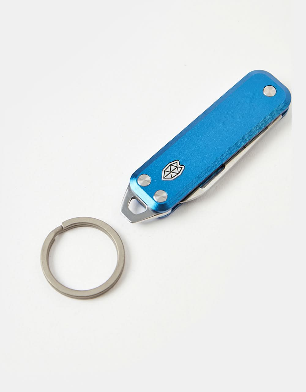 James The Elko Pocket Knife - Cerulean/Stainless/Aluminium