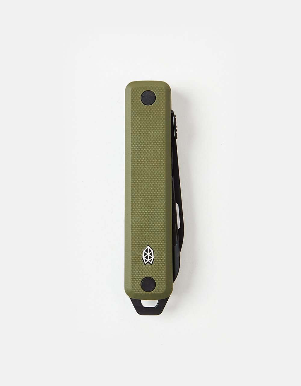 James The Ellis Pocket Knife - OD Green/Black/Serrated