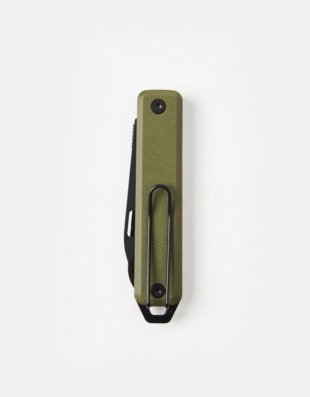 James The Ellis Pocket Knife - OD Green/Black/Serrated