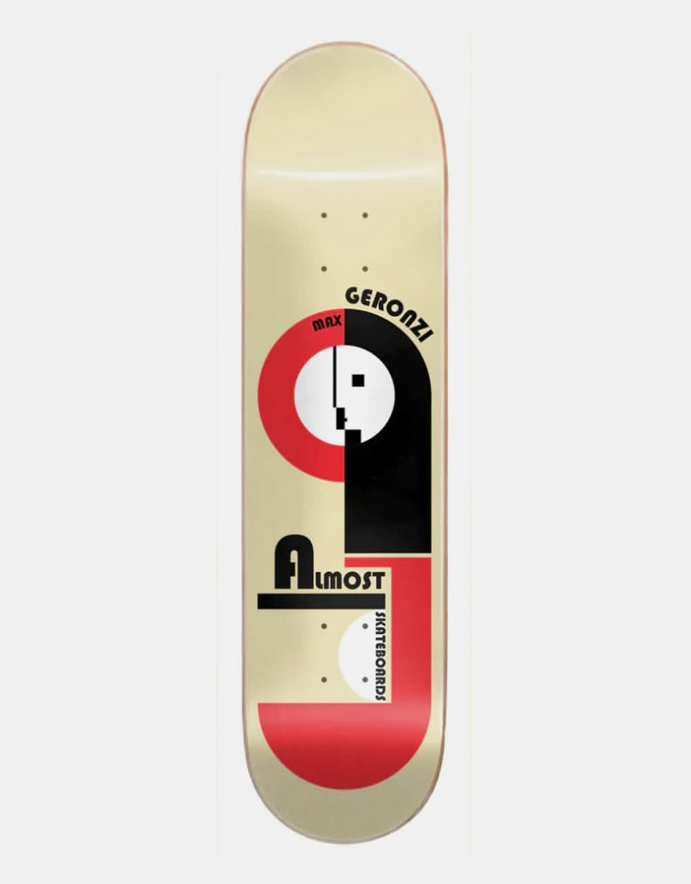 Almost Max Bauhaus Impact Pro Light Skateboard Deck - 8.25"