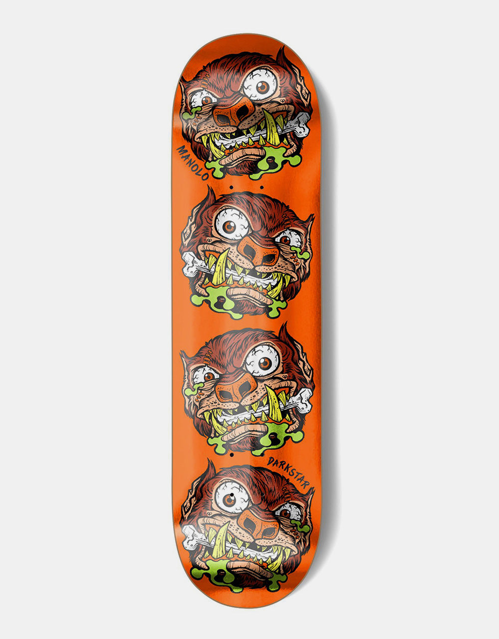 Darkstar x Madballs Manolo Chrome R7 Skateboard Deck - 8"