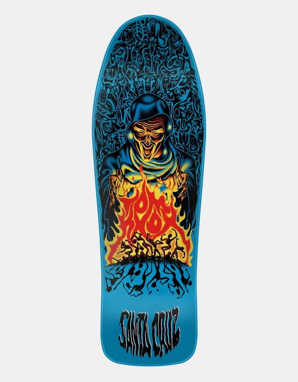 Santa Cruz Knox Firepit Reissue Skateboard Deck - 10.07"