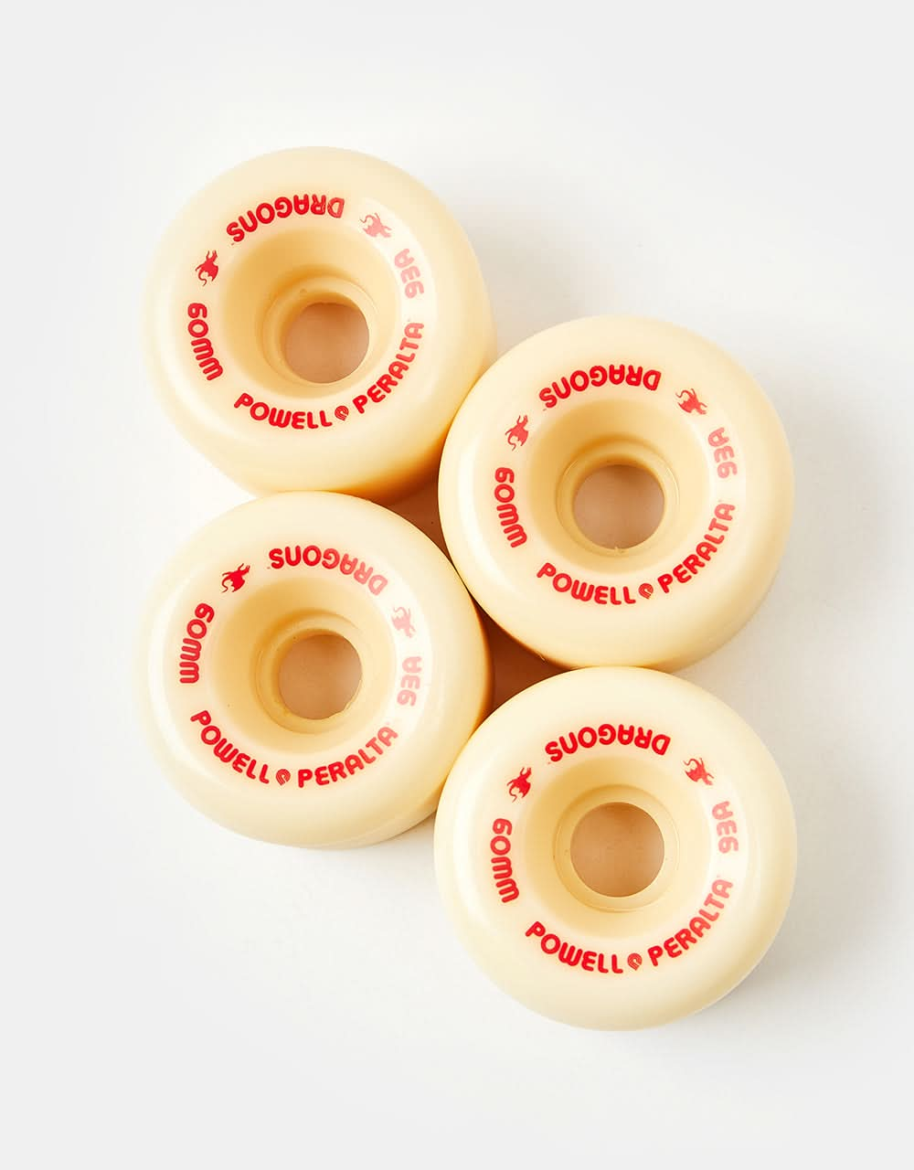 Powell Peralta Dragon Formula Rat Bones 93a Skateboard Wheels