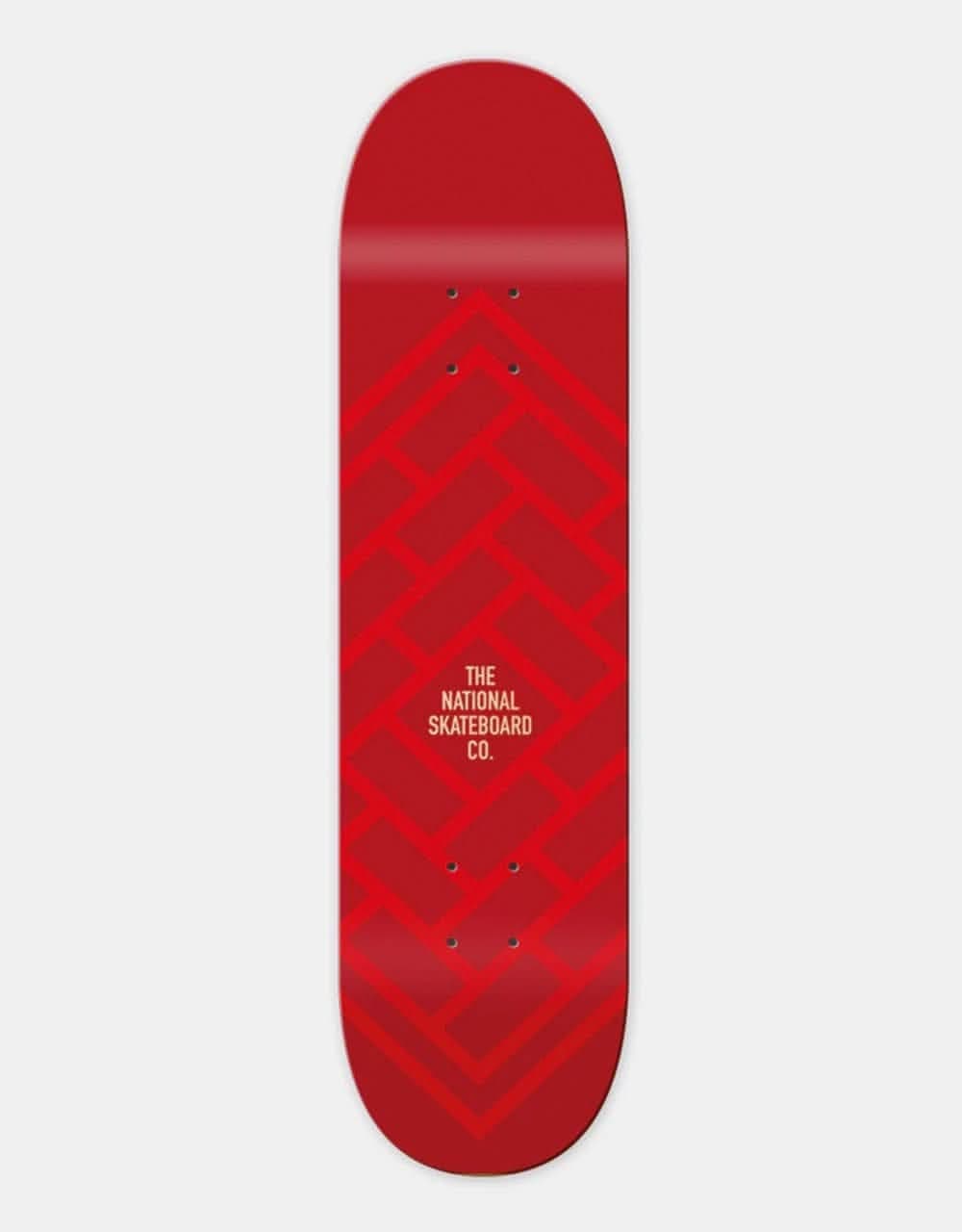 The National Skateboard Co. Logo Skateboard Deck - 8.5”