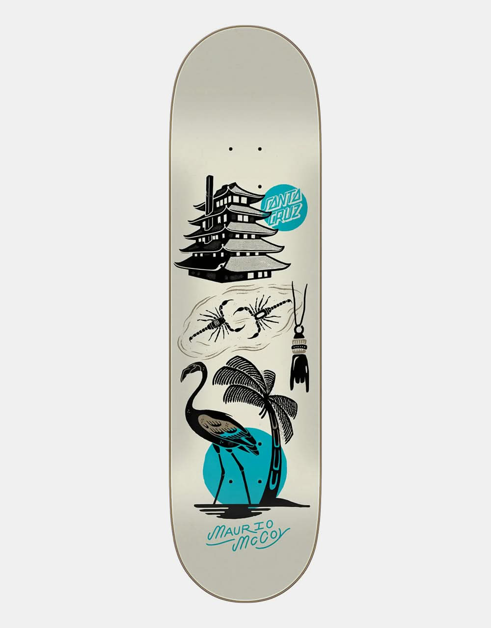 Santa Cruz McCoy Outlier VX Skateboard Deck - 8.25"