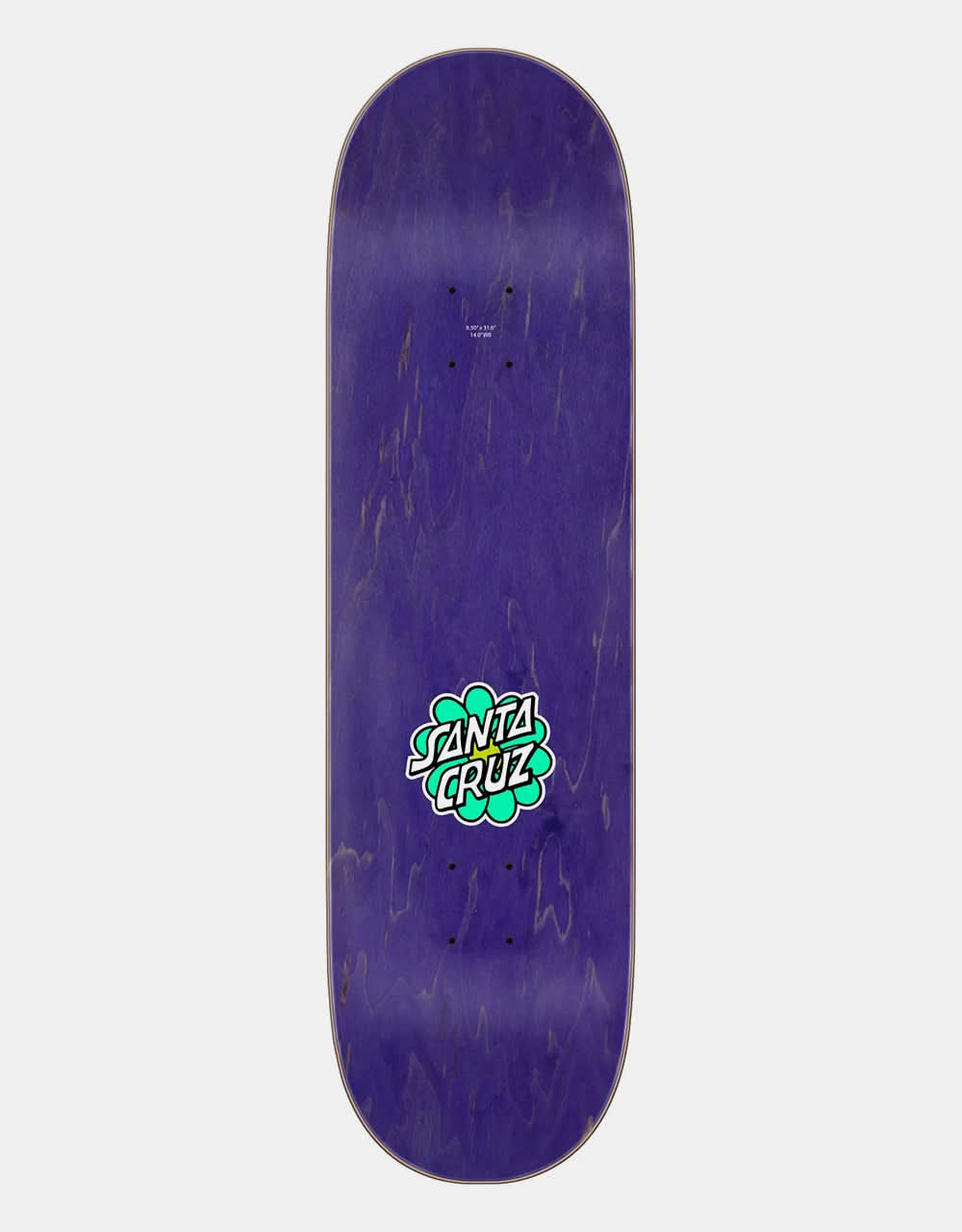 Tabla de skate Santa Cruz Delfino Wildflower - 8,5"