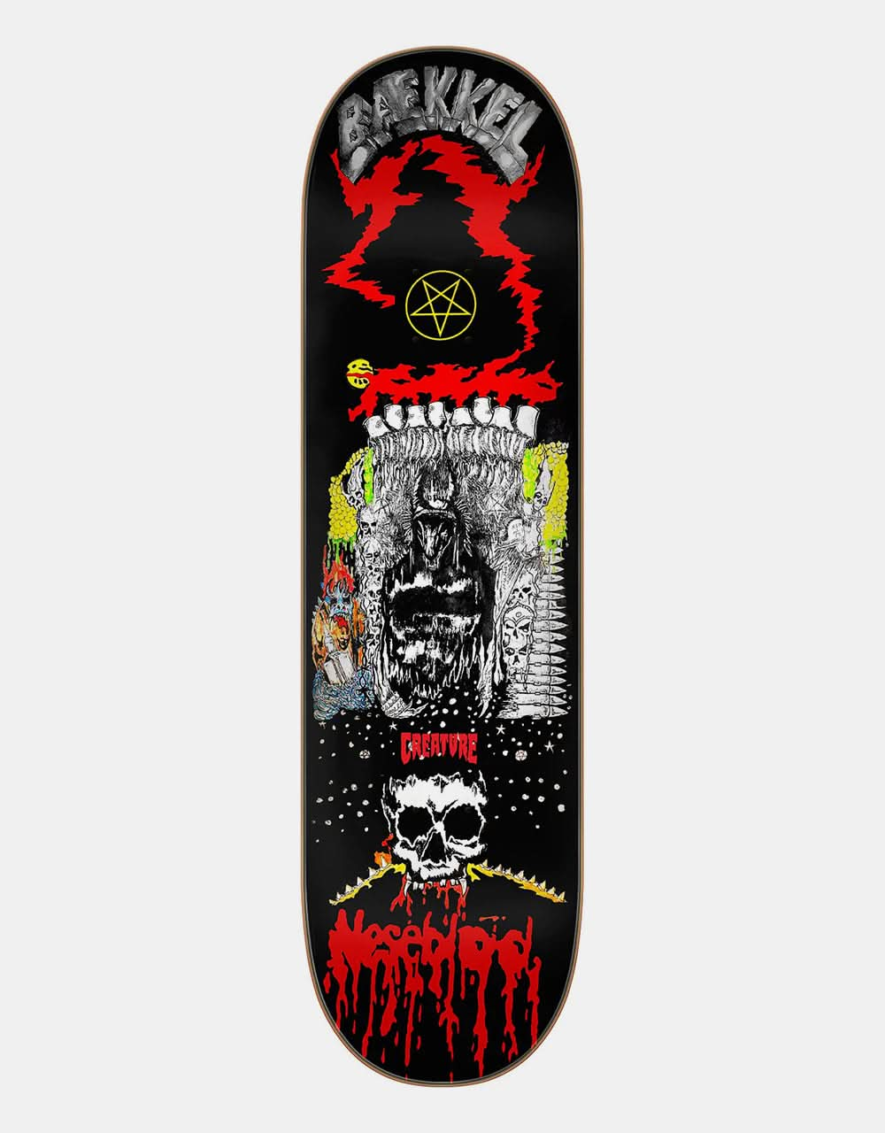 Creature Baekkel Annihilate Skateboard Deck - 8.6"