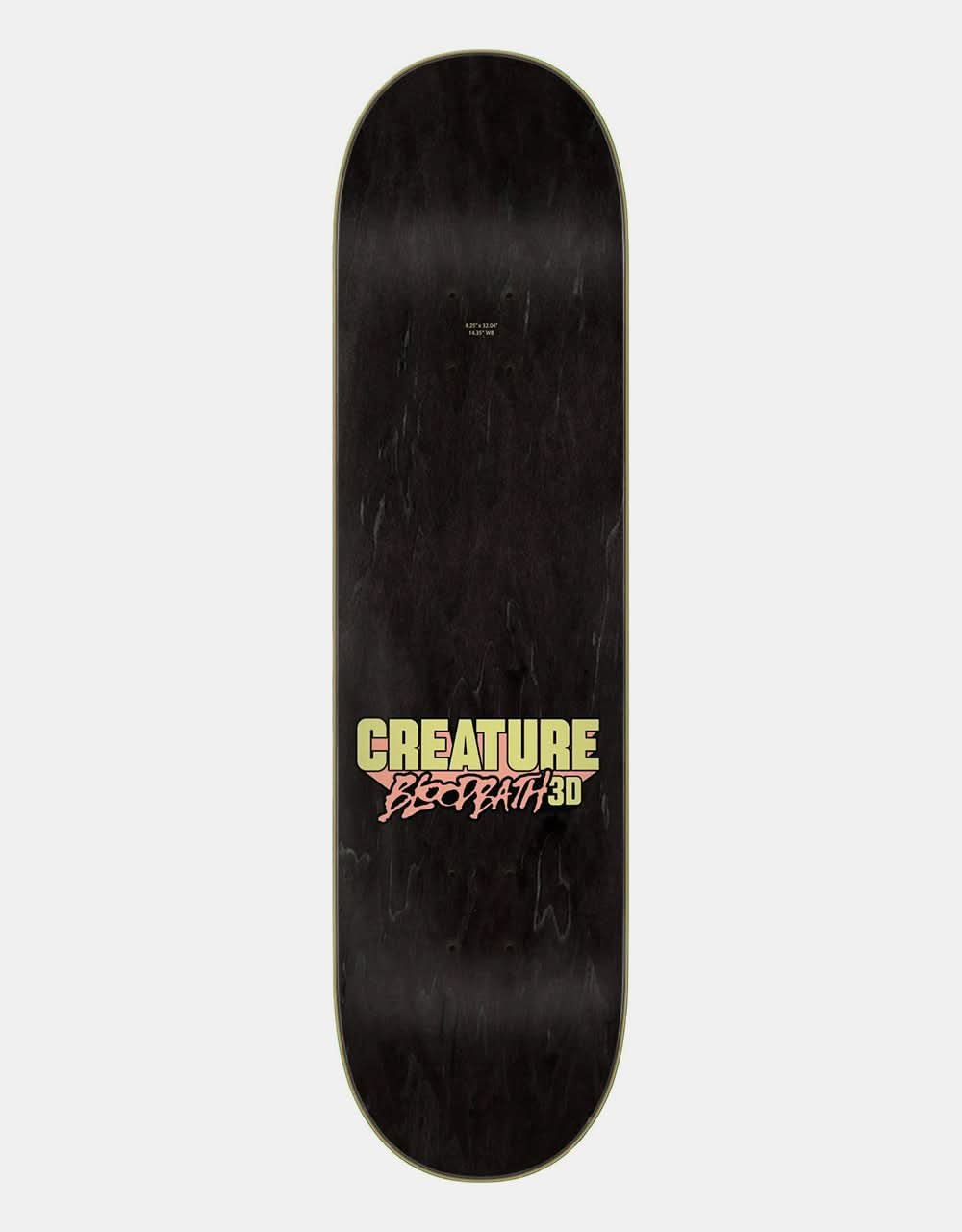 Creature Lockwood Bloodbath 3D Skateboard Deck - 8.25"