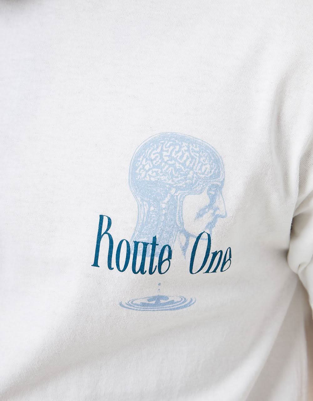 Route One Crystal Clear T-Shirt – Weiß