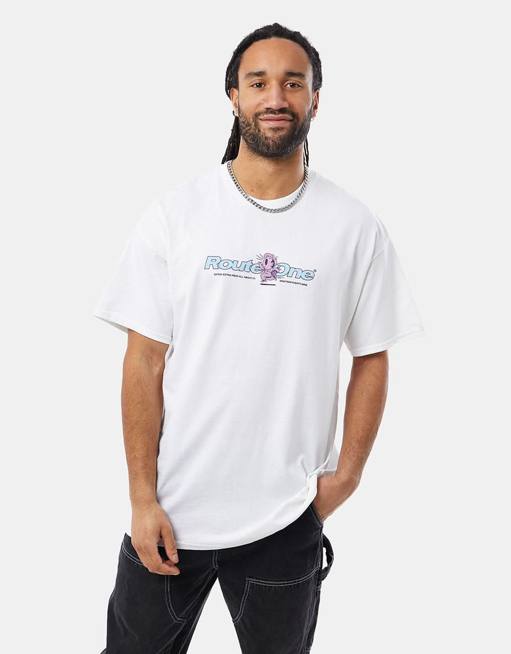 ¡Ruta Uno Extra! ¡Extra! Camiseta - Blanco