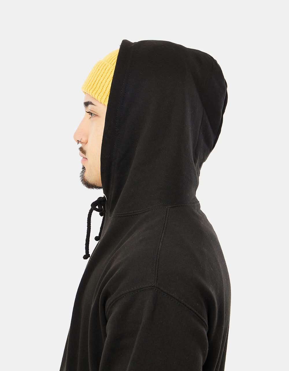 Route One Fresh Up Pullover Hoodie - Black