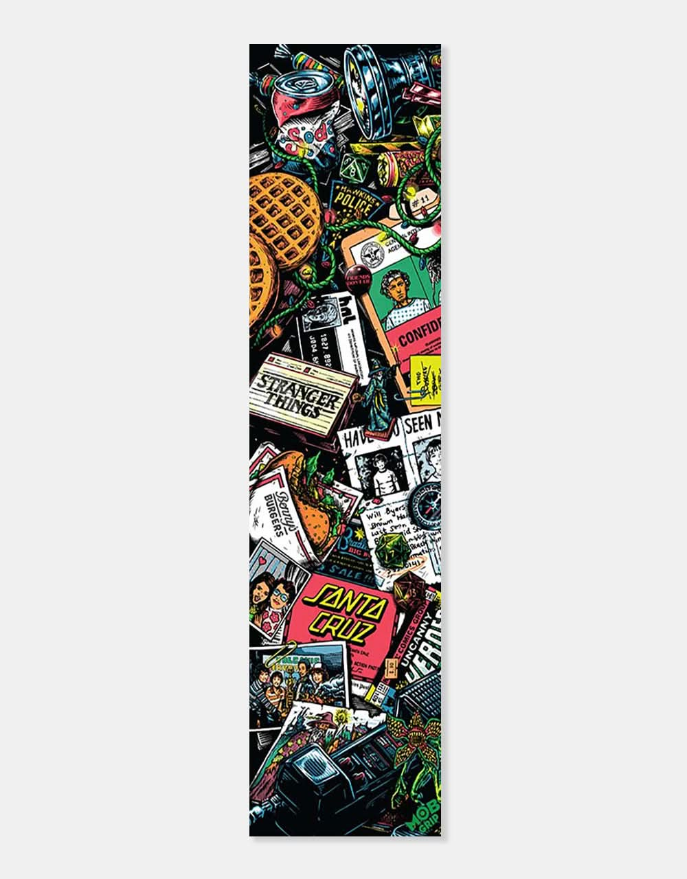 MOB x Stranger Things S1 Collage 9" Grip Tape Sheet