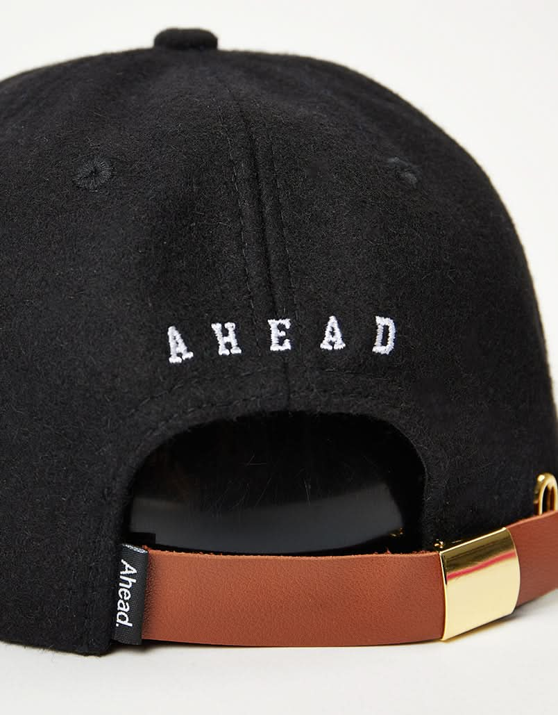 Gorra Ahead Worldwide Capital Wool - Negro