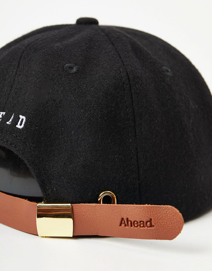 Gorra Ahead Worldwide Capital Wool - Negro