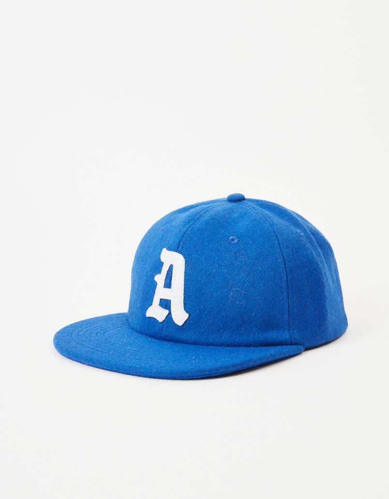 Ahead Worldwide Capital Wool Strapback Cap  - Royal Blue