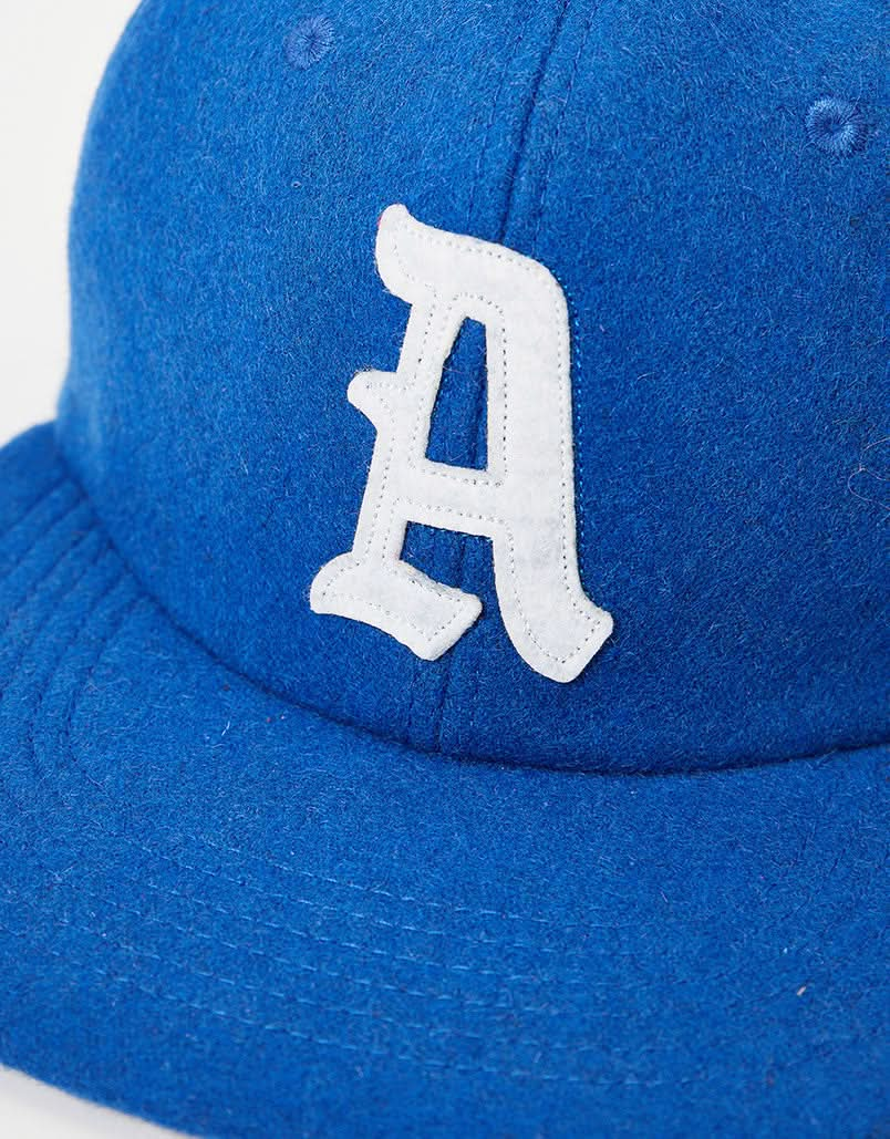 Ahead Worldwide Capital Wool Strapback Cap  - Royal Blue