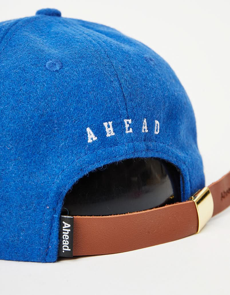 Ahead Worldwide Capital Wool Strapback Cap  - Royal Blue