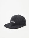 Ahead Worldwide Trademark Cord Strapback Cap - Black