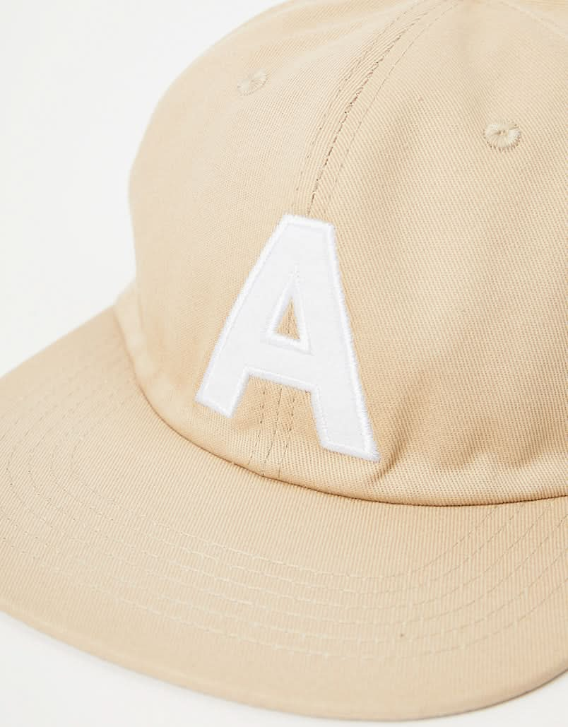 Ahead Worldwide Capital 2 Cotton Twill Strapback Cap - Beige