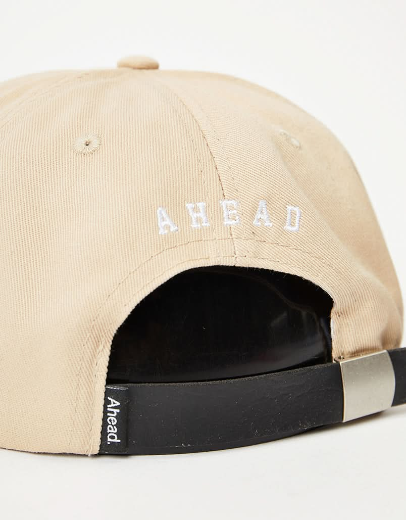 Ahead Worldwide Capital 2 Cotton Twill Strapback Cap - Beige