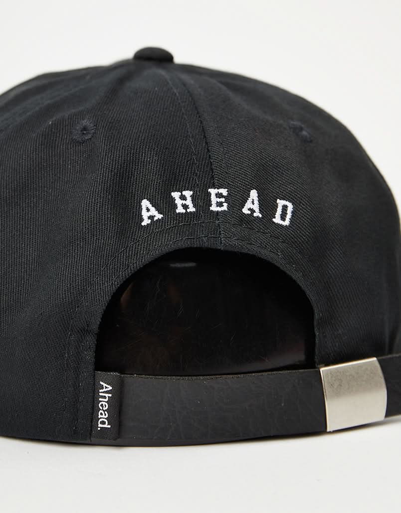 Ahead Worldwide Capital 3 Cotton Twill Strapback Cap - Black