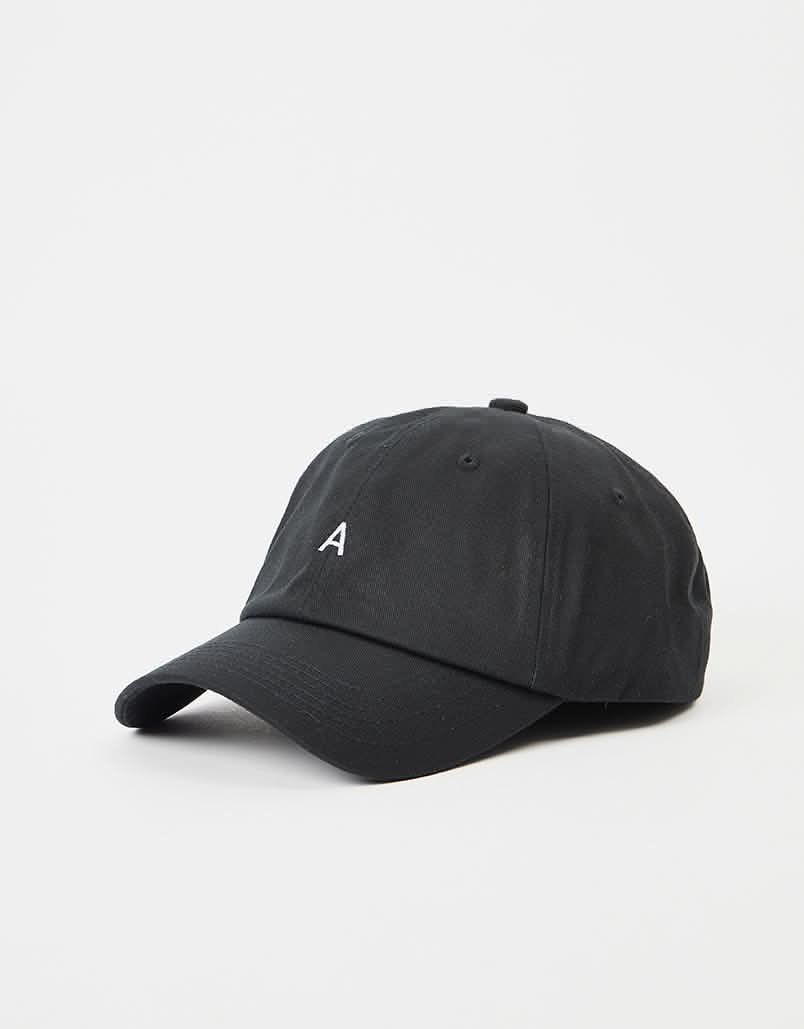 Ahead Worldwide Classic A Curve Strapback Cap - Black