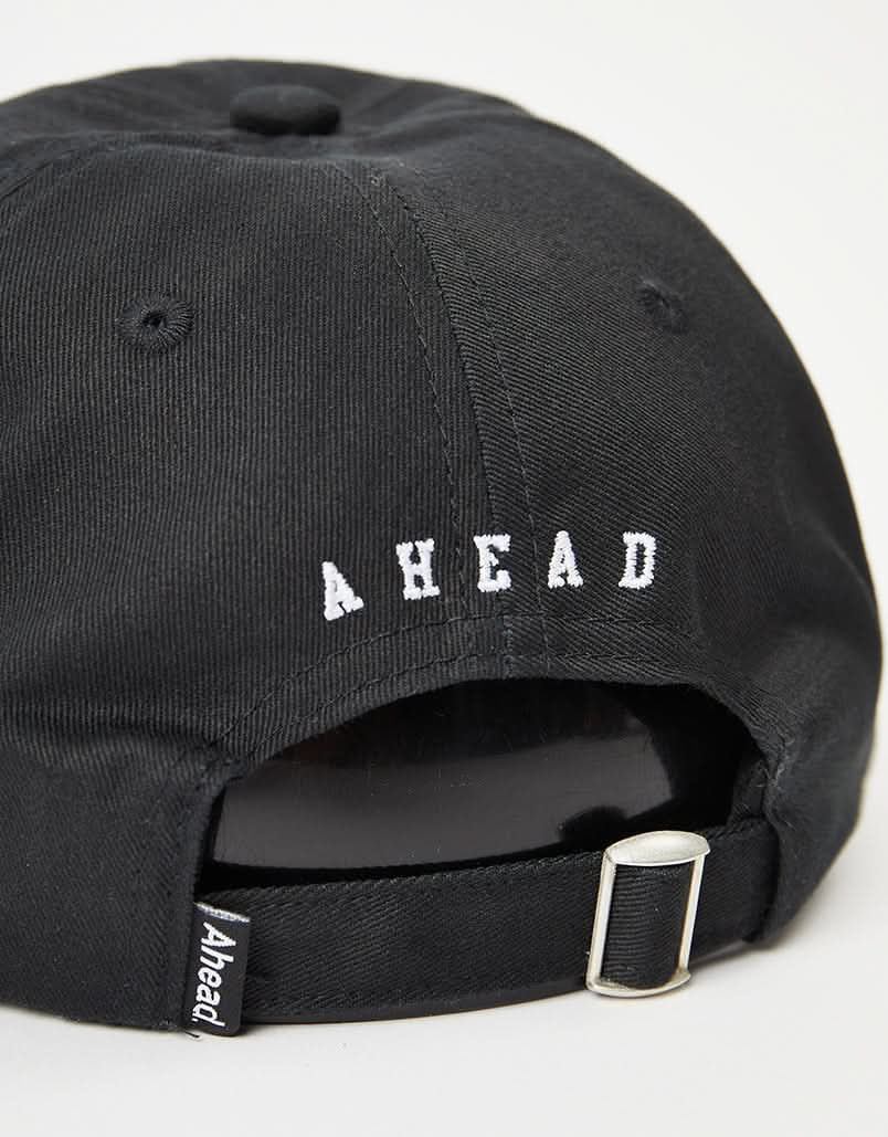 Ahead Worldwide Classic A Curve Strapback Cap - Black