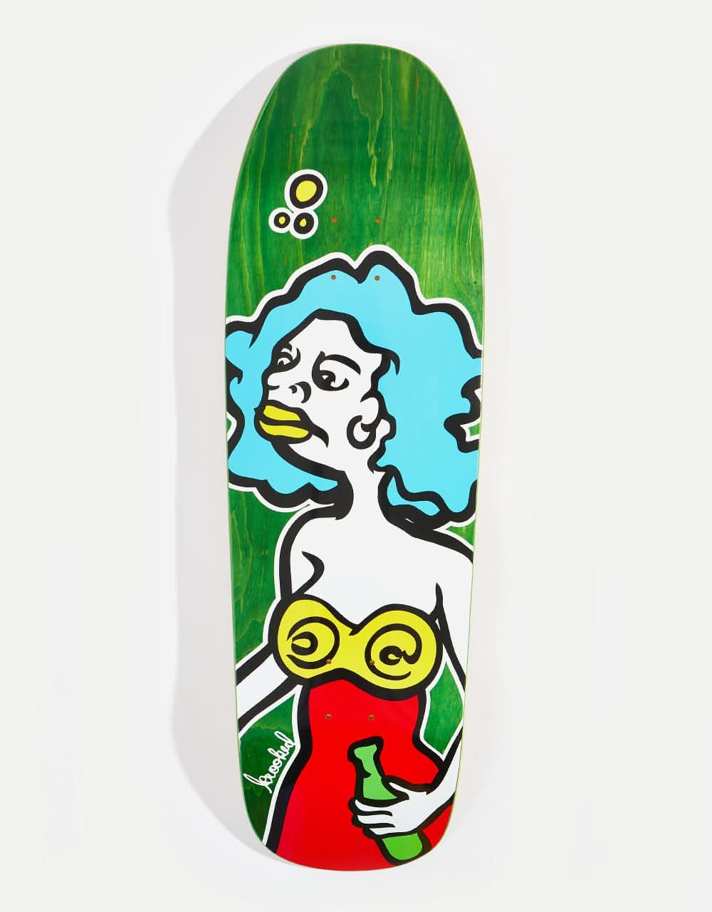 Krooked Mermaid Redux Skateboard Deck - 9.81"