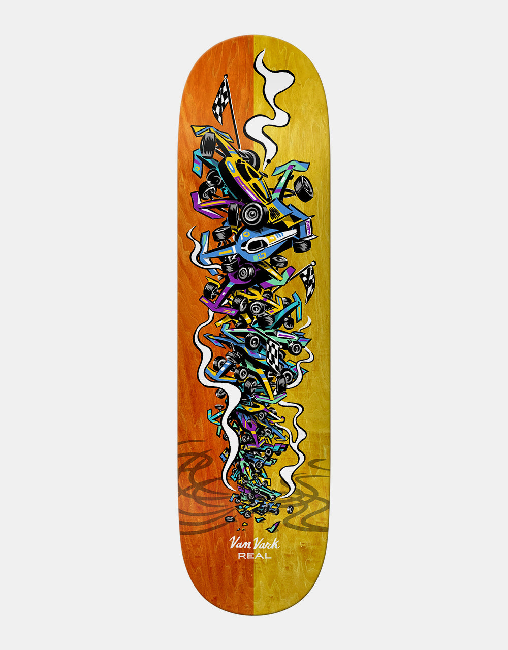 Real Tanner Stacked Skateboard Deck – 8,06 Zoll