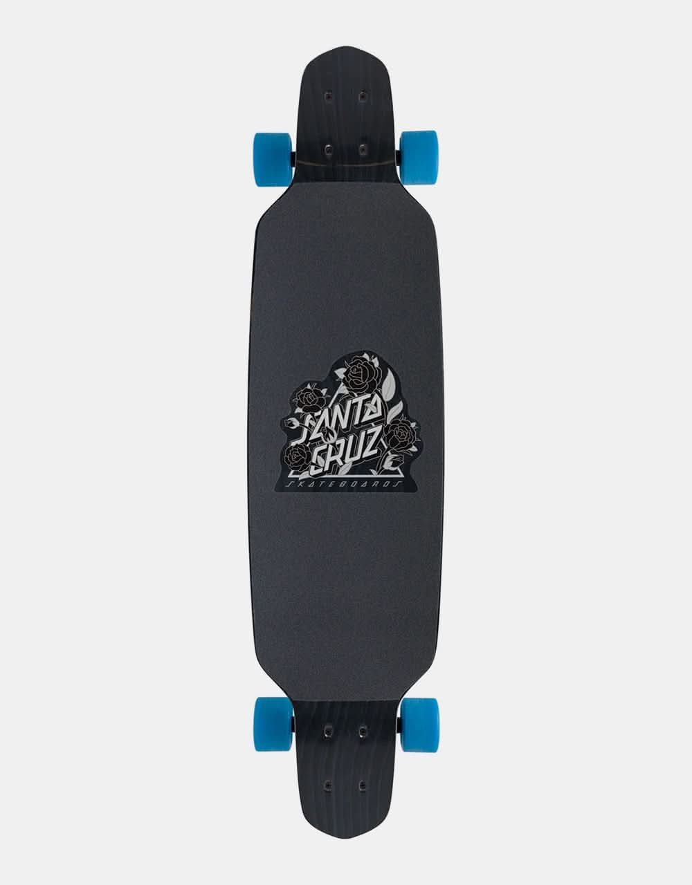 Santa Cruz Botanic Skull Drop Down Longboard - 37.52" x 9.5"