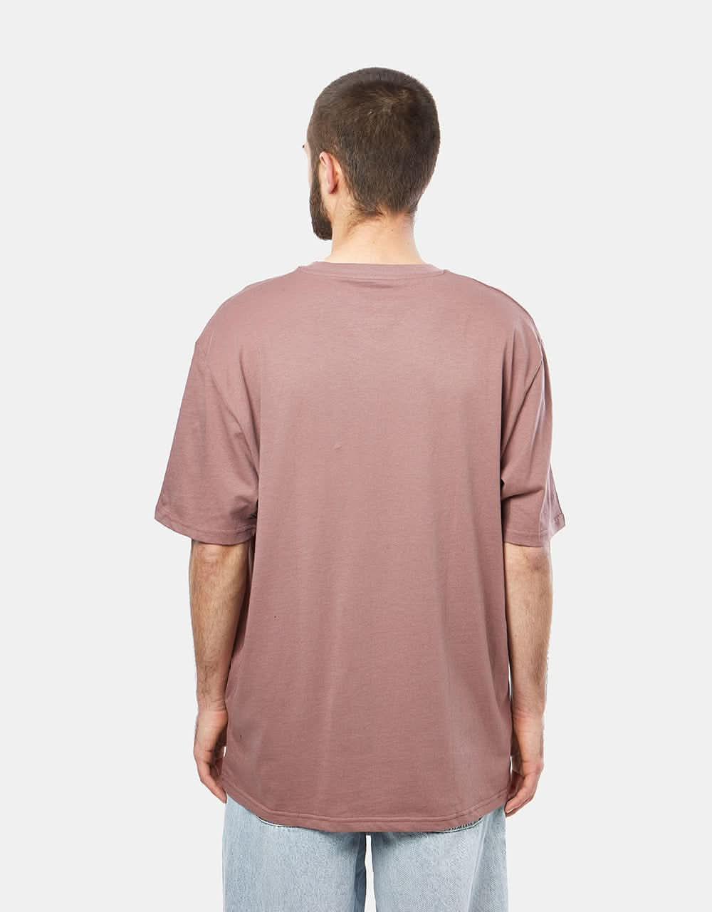 Volcom Stone Blanks Basic T-Shirt - Bordeaux Brown