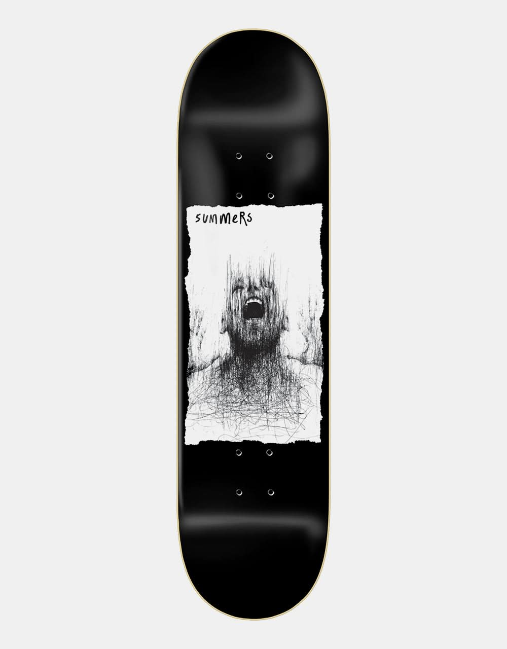 Zero Summers Ilo Ballpoint Skateboard Deck - 8.375"