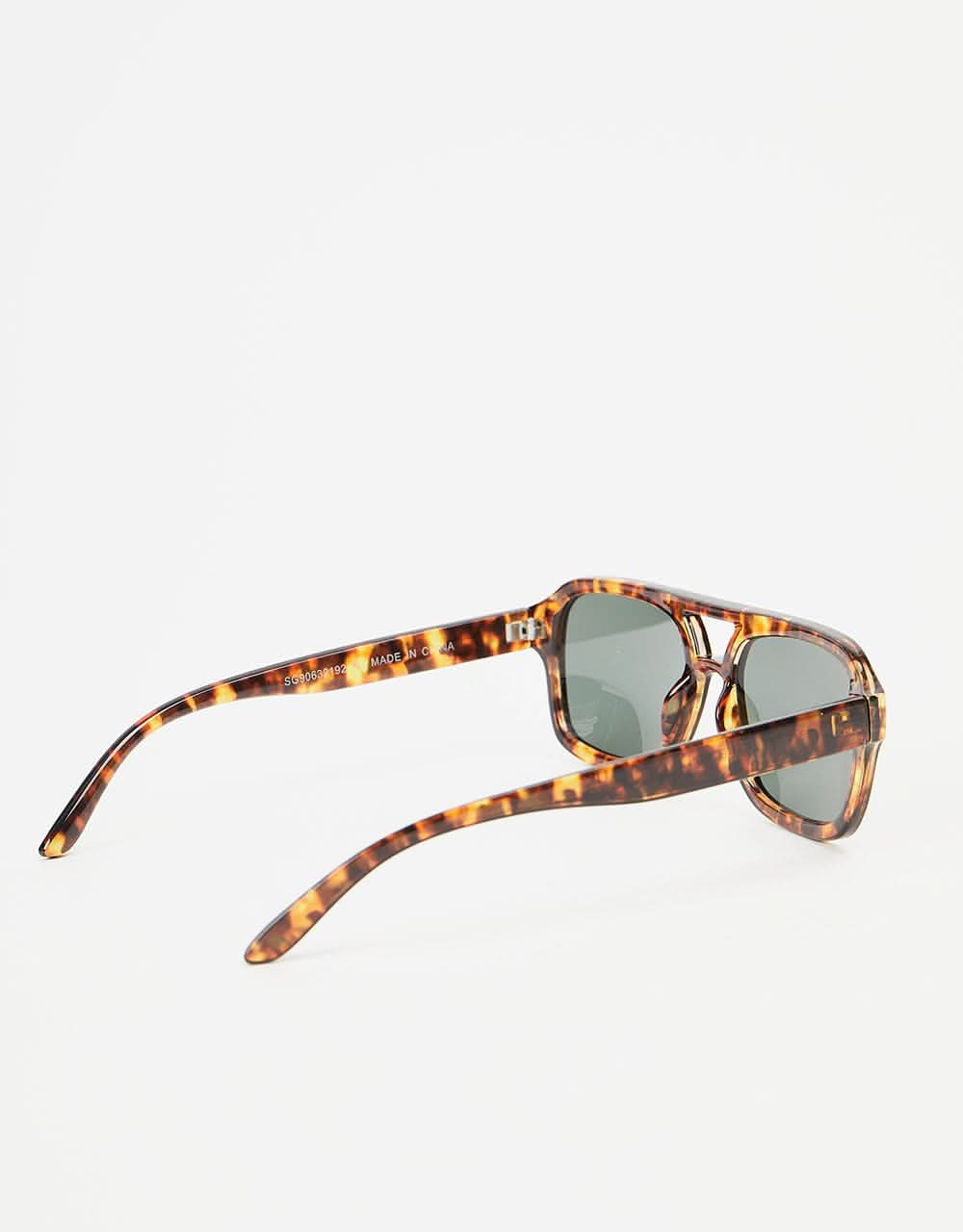 Route One 70's Navigator Sunglasses - Brown