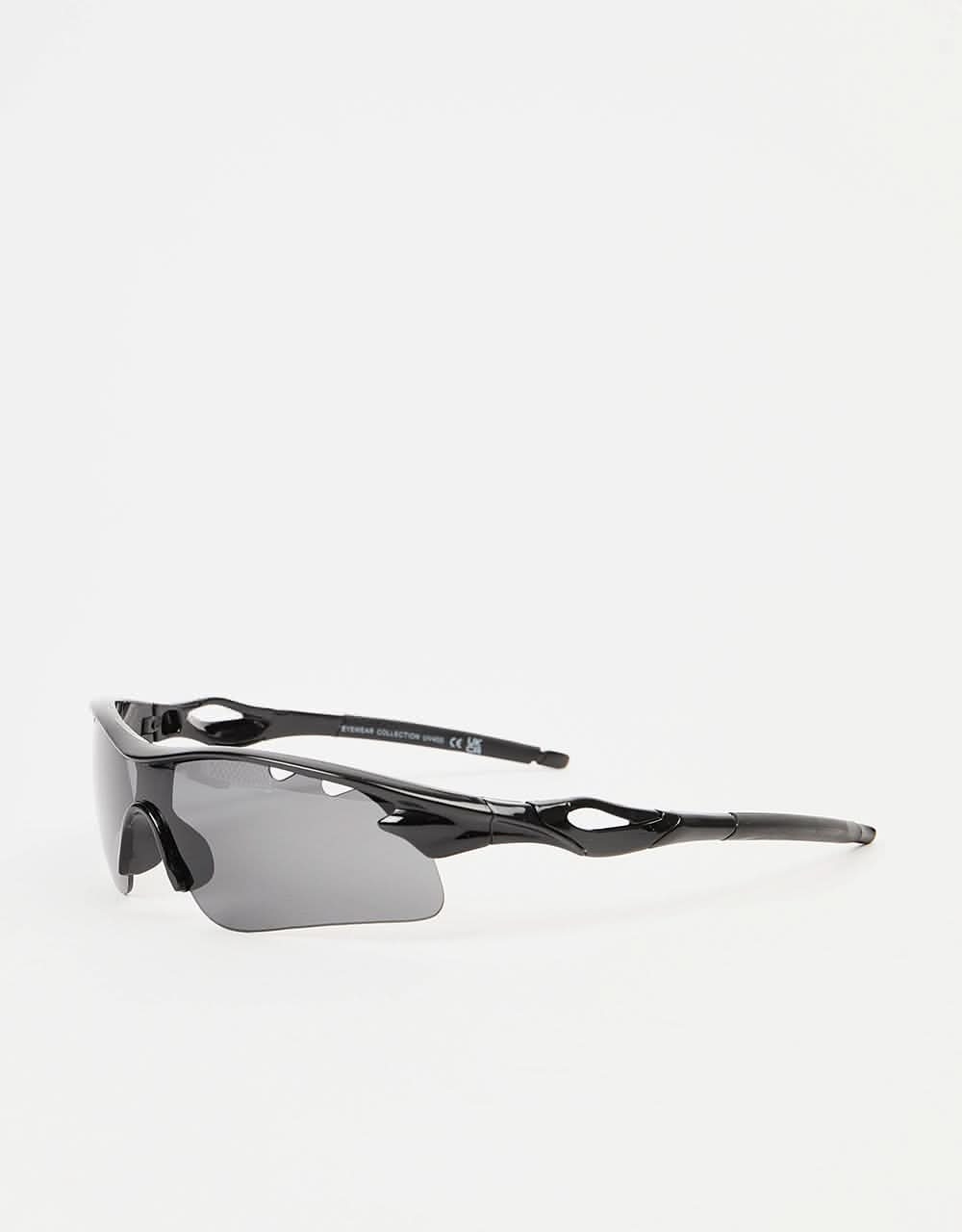 Route One Kenny Sunglasses - Black/Black