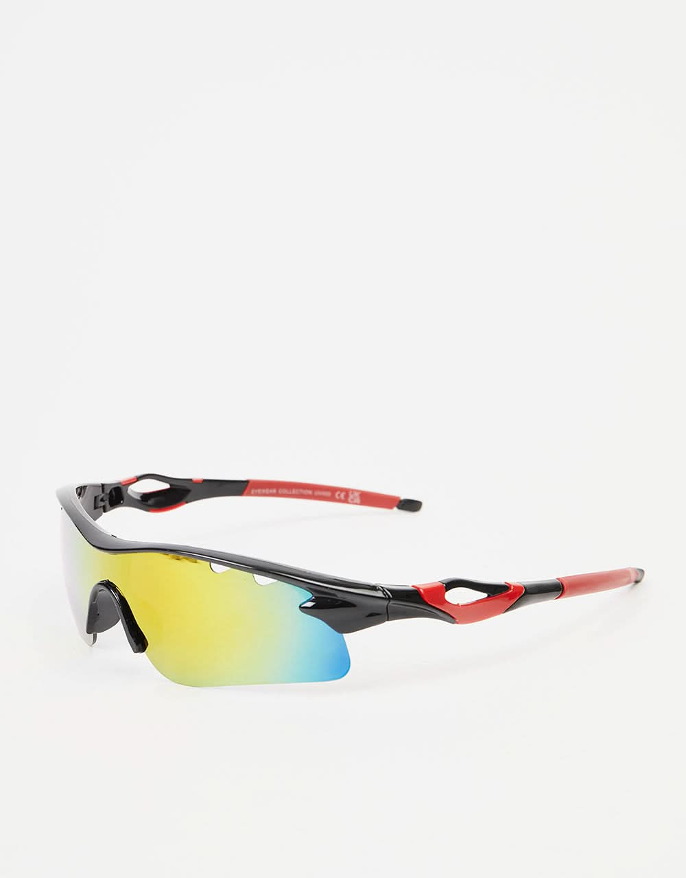 Route One Kenny Sunglasses - Black/Coloured Mirror