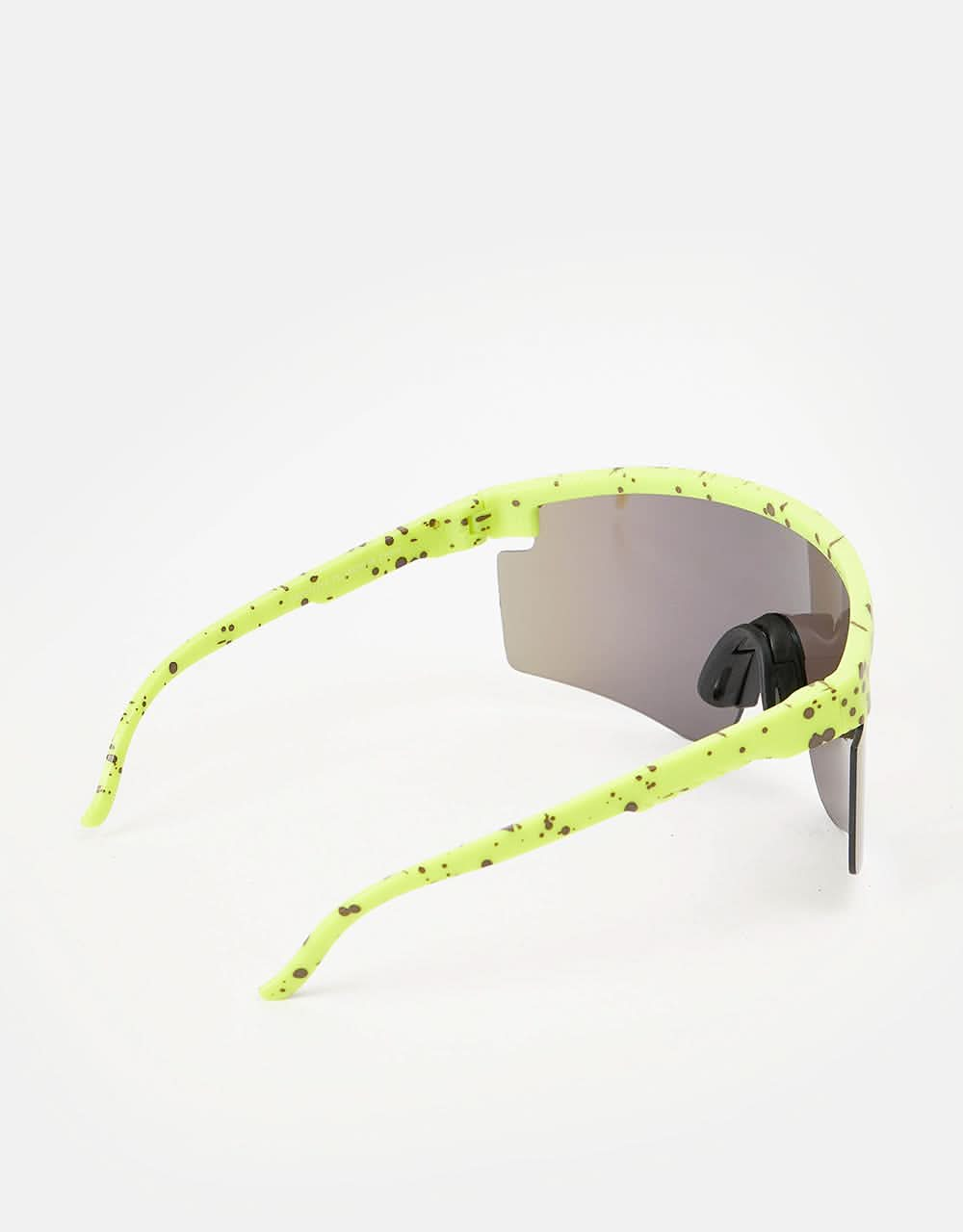 Route One Eastbound Sunglasses - Yellow/Blue Mirror