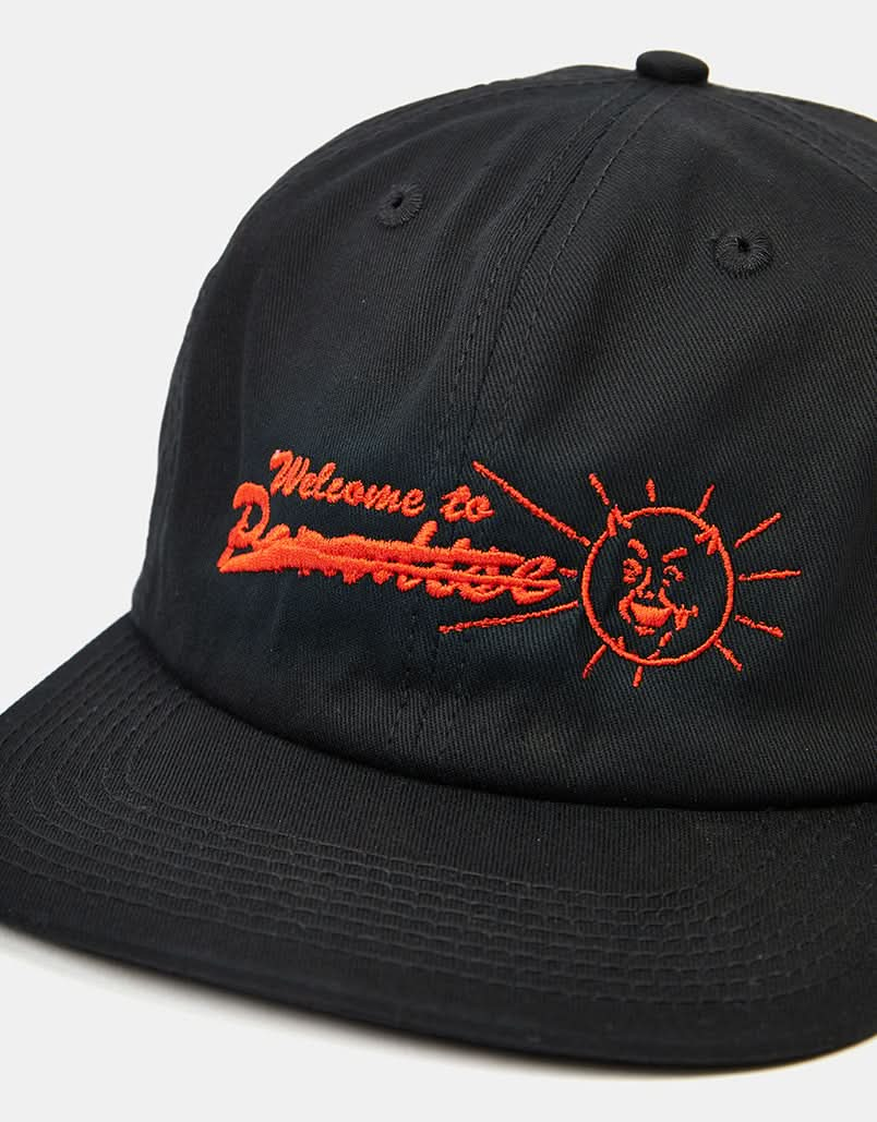 Route One Devil's Island 6 Panel Cap - Black