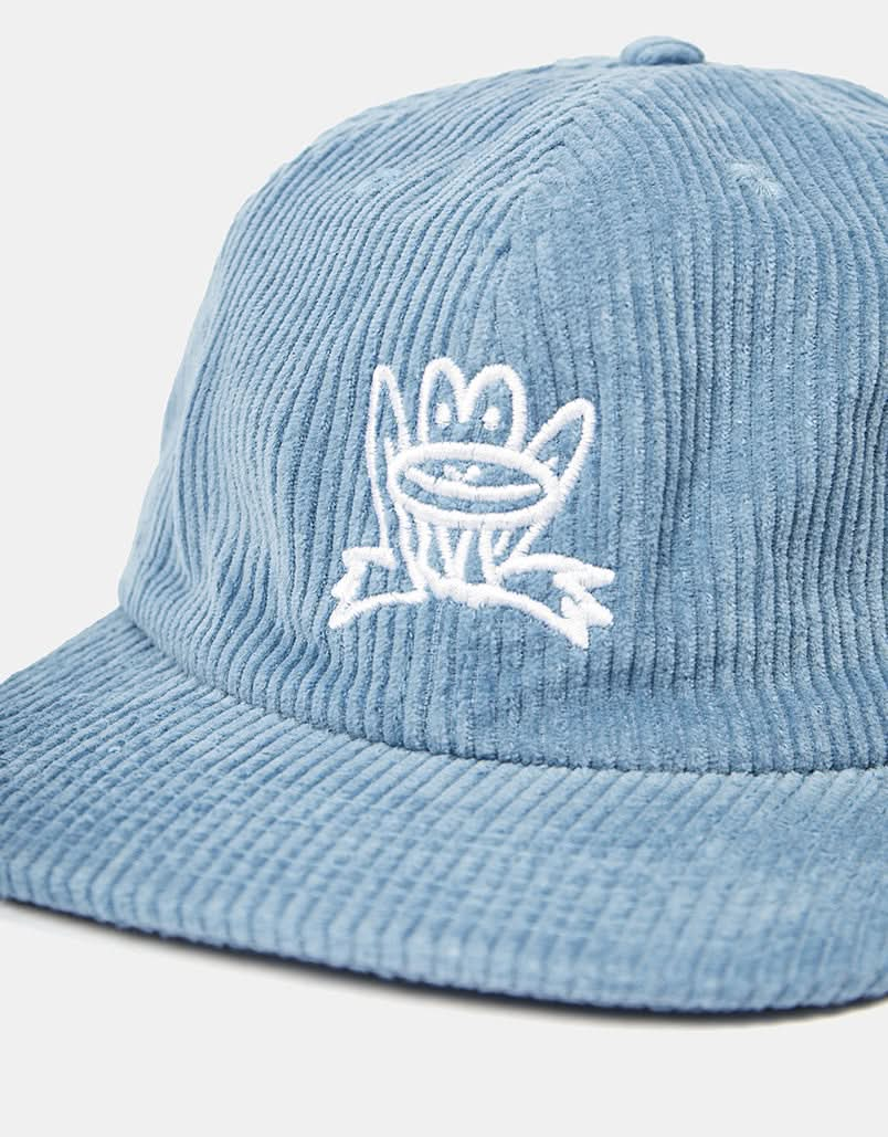 Route One Croak Cord 6 Panel Cap - Stone Blue