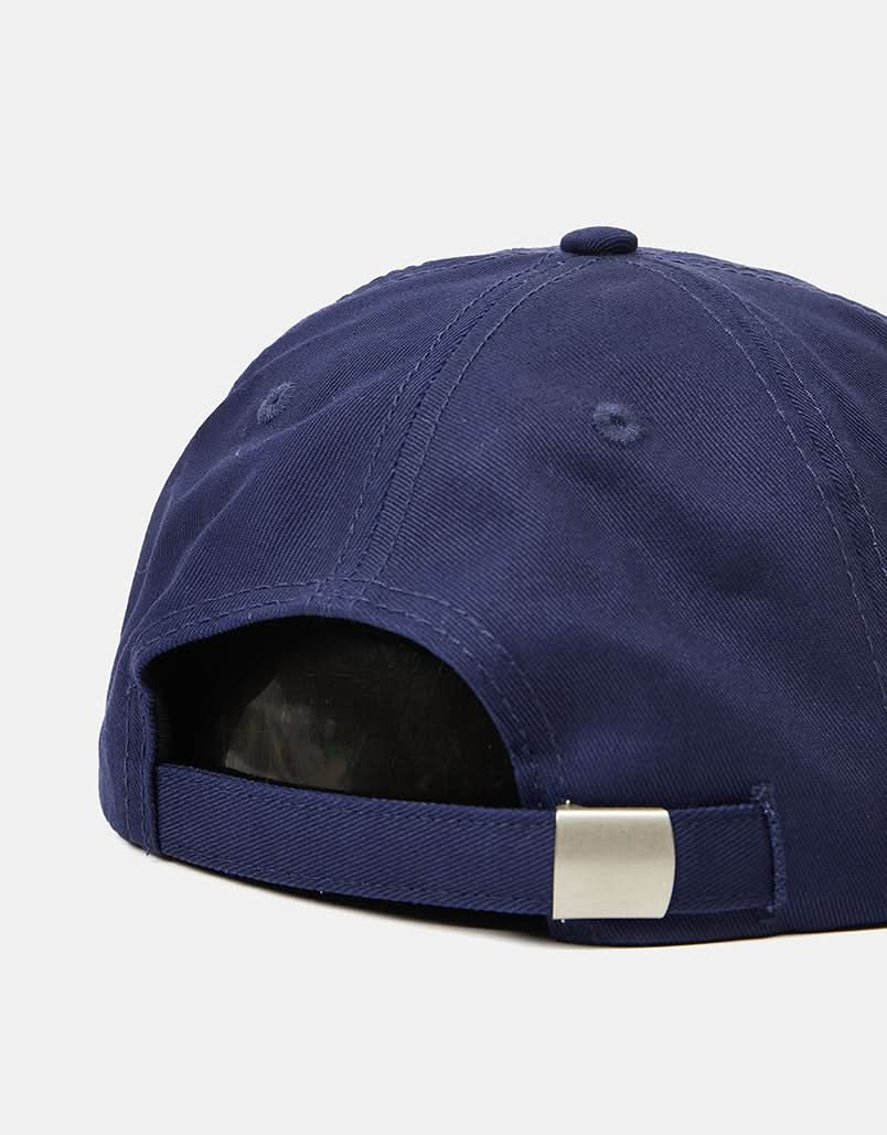 Cappellino a 6 pannelli Route One Conjuror - Navy lavato