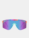 Pit Viper Copacabana Double Wide Sunglasses - Blue/Purple Revo