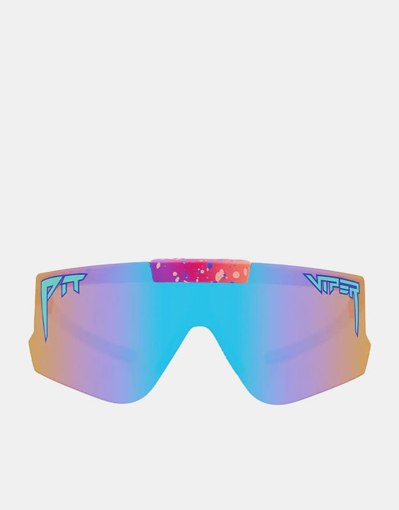 Pit Viper Copacabana Flip-Offs Sunglasses - Blue/Purple Revo