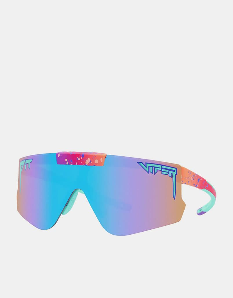 Pit Viper Copacabana Flip-Offs Sunglasses - Blue/Purple Revo