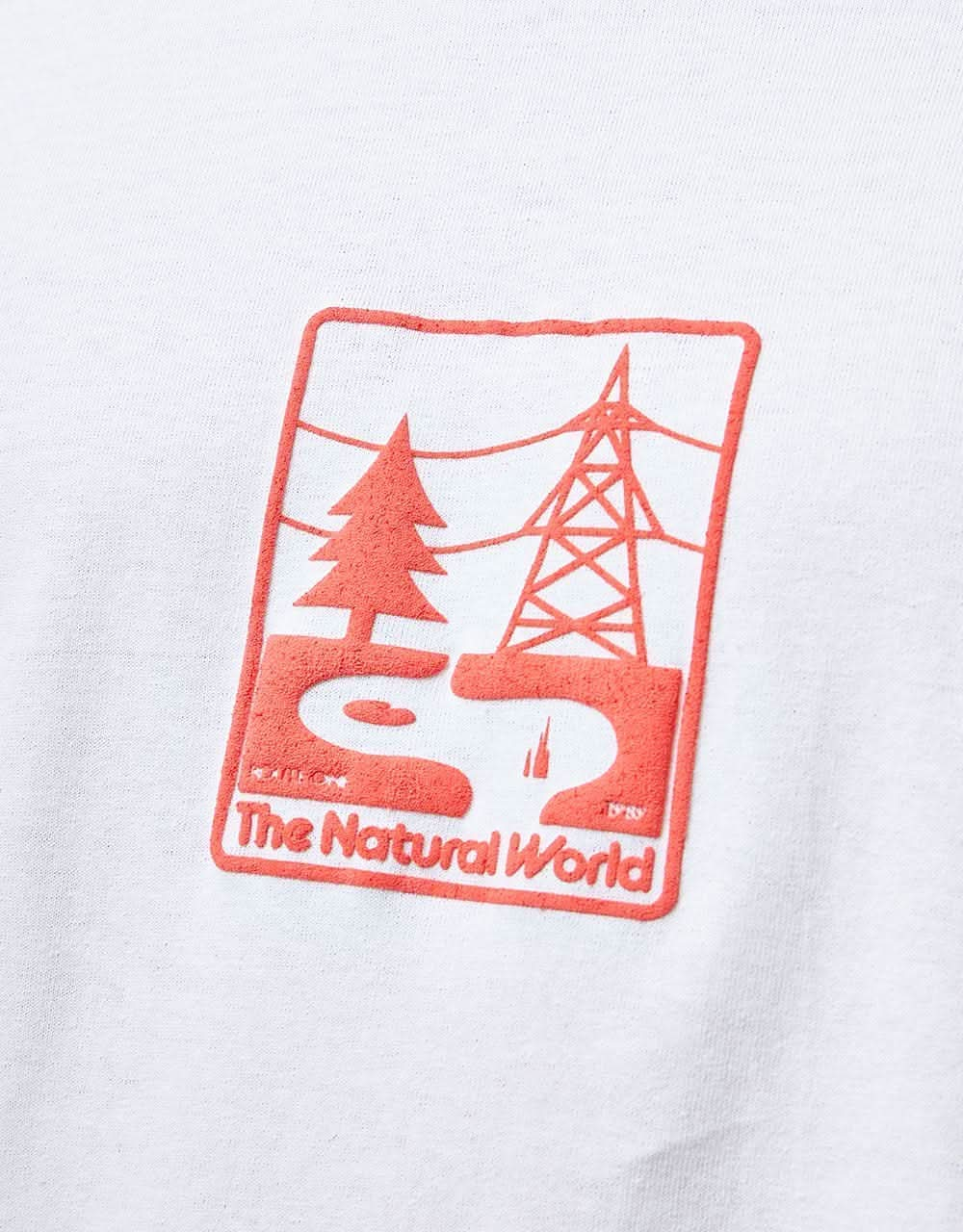 Route One The Natural World T-Shirt - White