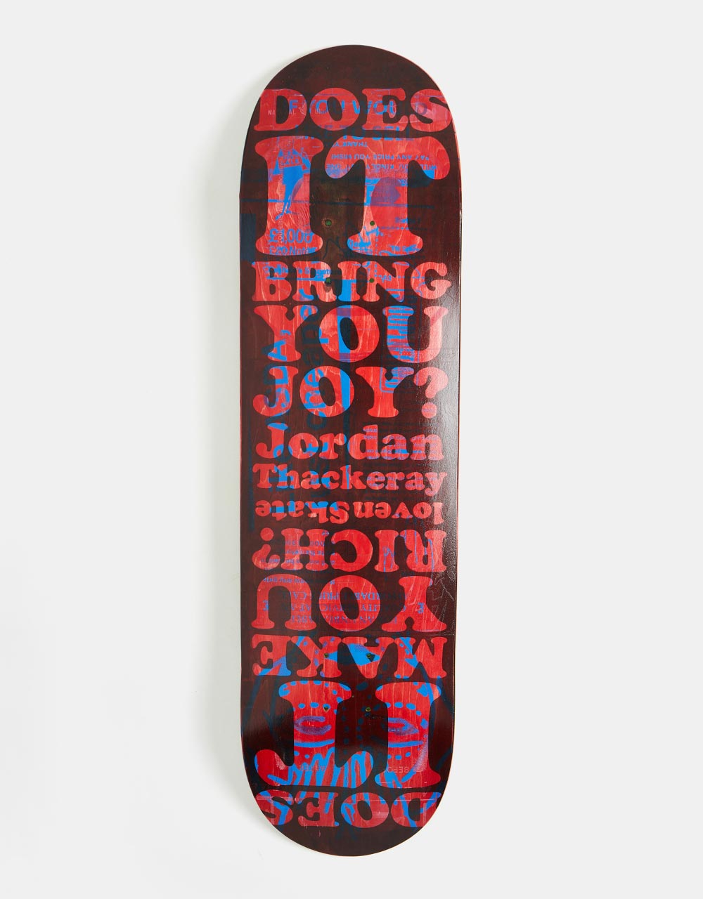 Lovenskate « Jordan le fait-il… ? » Planche de skateboard Pro - 8,38"